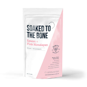 Epsom & Pink Himalayan Bath Soak by Dirty Skincare Co