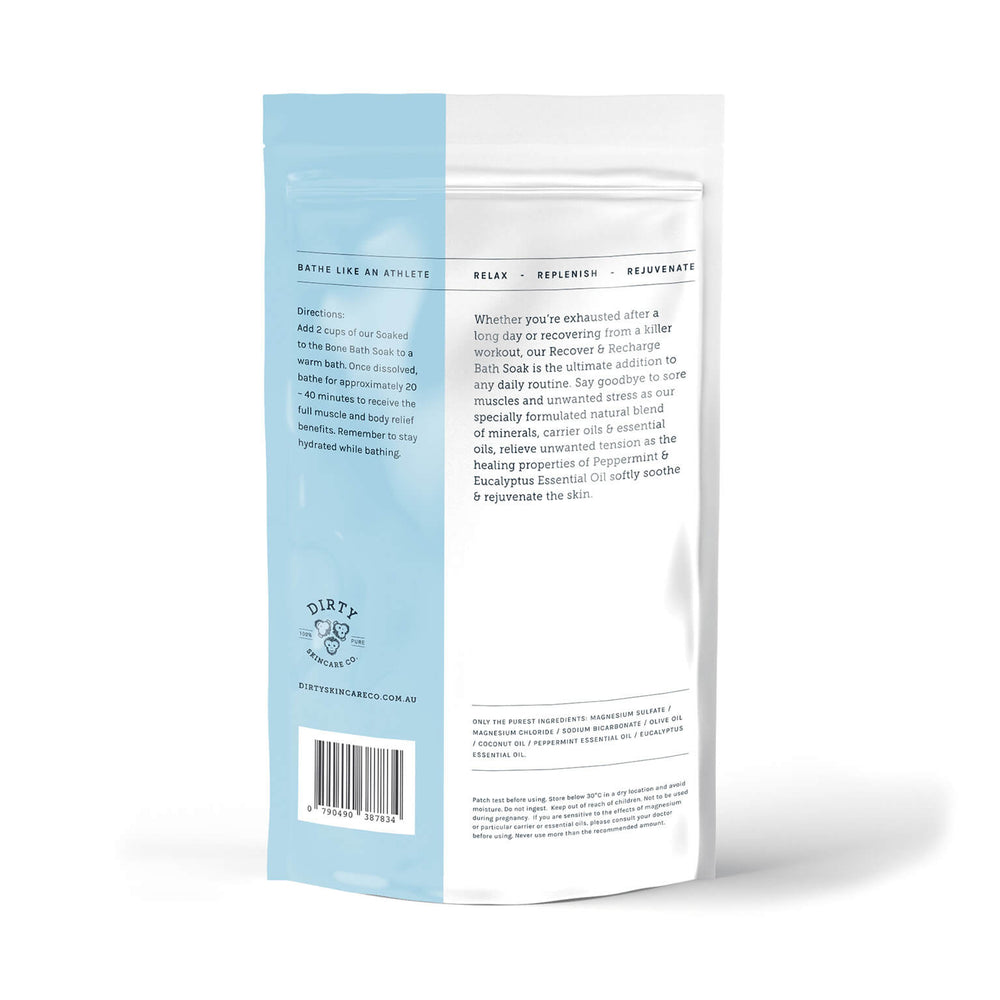 Magnesium and Epsom Bath Soak by Dirty Skincare Co