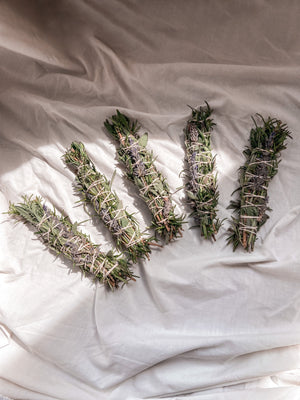 Calming Smudge Sticks - Lavender & Rosemary