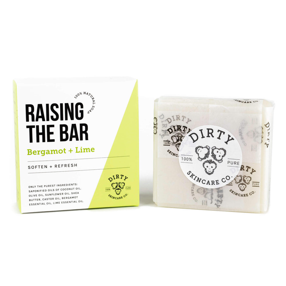 Bergamot and Lime Soap Bar by Dirty Skincare Co
