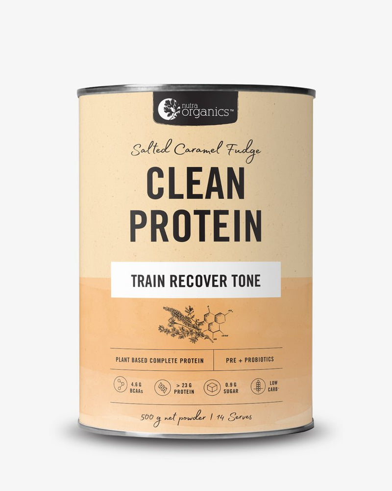 Clean Protein Salted Caramel Fudge by NutraOrganics