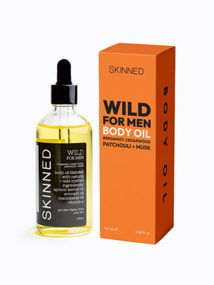 Wild for Men body oil by Skinned